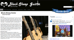 Desktop Screenshot of blacksheepguitar.com