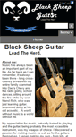 Mobile Screenshot of blacksheepguitar.com